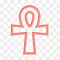 埃及图标 十字架图标 安卡图标
