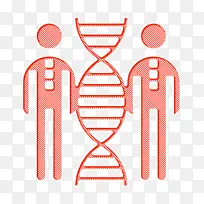 生物工程图标 克隆图标 生物技术图标
