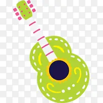 墨西哥元素 吉他配件 黄色
