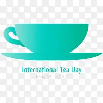国际茶日 茶日 标志
