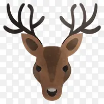 鹿 表情符号 白尾鹿