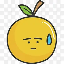 表情符号 微笑 黄色