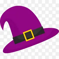 万圣节快乐紫色帽子