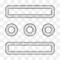 线框图标 用户界面图标 角度