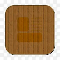 用户界面图标 线框图标 木材染色