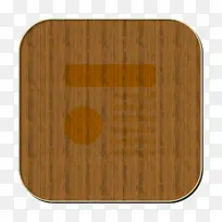 线框图标 用户界面图标 木材染色