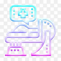 断层扫描图标 健康检查图标 仪表