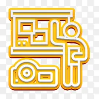 计算机技术图标 投影仪图标 徽标