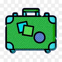 行李箱图标 旅行图标 假期图标
