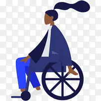 坐 轮椅 残疾