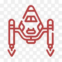 太空图标 太空舱图标 徽标