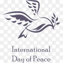 国际和平日 世界和平日 鸟类