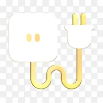 插座图标 插头图标 家居装饰图标