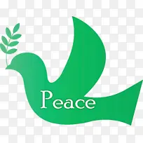 国际和平日 世界和平日 标志