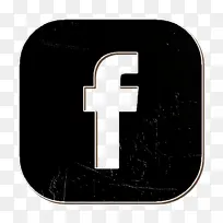 社交媒体图标 徽标 如按钮