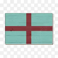 国际旗帜图标 英格兰图标 红色