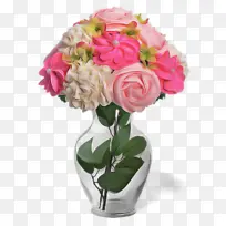 花卉设计 花园玫瑰 花瓶