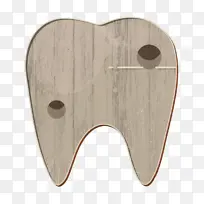 牙齿图标 龋齿图标 医疗断言图标