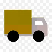 商业图标 送货卡车图标 运输图标