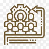 团队图标 任务图标 信息技术