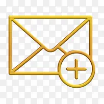 信封图标 交互集图标 邮件图标