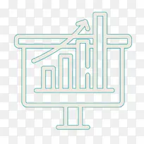 图表图标 创业图标 成长图标