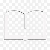 英语书籍图标 不规则书籍图标 阅读教育图标