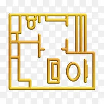 房地产图标 方案图标 建筑图标