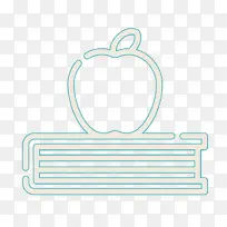 图书图标 照片网格 面部