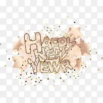 新年快乐 米 卡通
