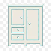 衣柜图标 工具和用具图标 家居用品图标