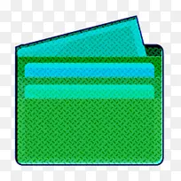 钱包图标 财务图标 绿色