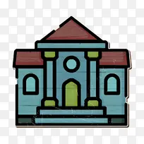 学院标志 学校标志 中美洲金字塔