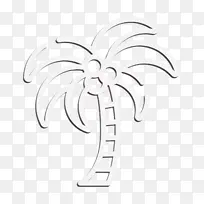 海滩标志 雷鬼标志 棕榈树标志