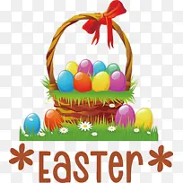 复活节快乐 复活节兔子 红色复活节彩蛋