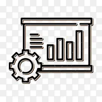 演示图标 图表图标 商业和办公室图标