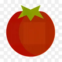 食物图标 番茄图标 叶子