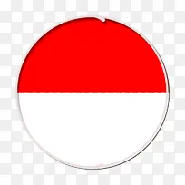 旗帜图标 印度尼西亚图标 美国鹰服装