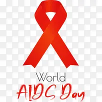 世界艾滋病日 标志 符号