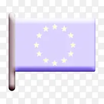 欧盟标志 欧洲标志 国际旗帜标志