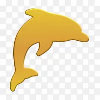 海豚图标 水手图标 动物图标