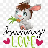 兔子爱 兔子 复活节