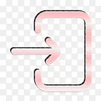 机场图标 输入图标 登录图标