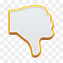 手势图标 拇指图标 符号