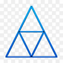 金字塔图标 网页设计图标 服装