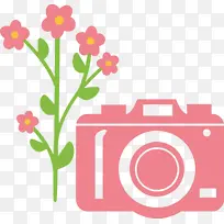 相机 花卉 绘画