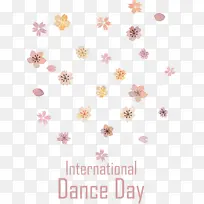 国际舞蹈日 长巴克比 花卉设计