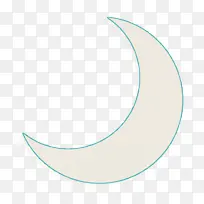 月球图标 形状图标 名称