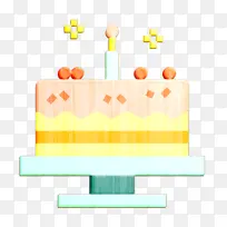 蛋糕图标 生日蛋糕图标 面包店图标