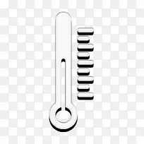 天气图标 温度图标 线